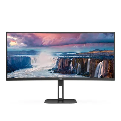 AOC V5 CU34V5C/BK LED display 86,4 cm (34") 3440 x 1440 Pixeles