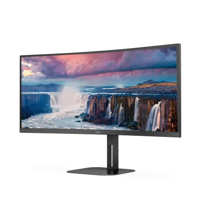 AOC V5 CU34V5C/BK LED display 86,4 cm (34") 3440 x 1440 Pixeles