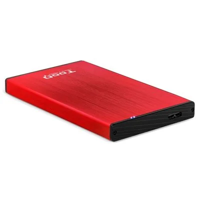 TooQ TQE-2527 Carcasa USB 3.0 para Discos Duros 2.5" SATA 3 Roja TooQ TQE-2527 Carcasa USB 3.0 para Discos Duros 2.5" SATA 3 Roja