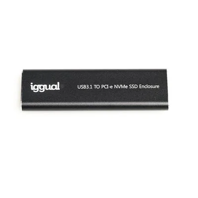 Iggual caja externa USB-c 3.1 ssd m.2 nvme y sata Iggual caja externa USB-c 3.1 ssd m.2 nvme y sata