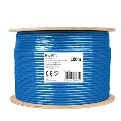 Ewent bobina cable red cat6a u/utp,lszh,100m Ewent bobina cable red cat6a u/utp,lszh,100m