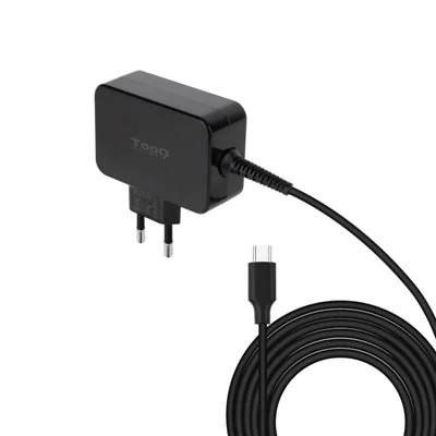 TooQ TQLC-USBCGAN65PD Cargador de portátil GAN USB-C PD 65W TooQ TQLC-USBCGAN65PD Cargador de portátil GAN USB-C PD 65W