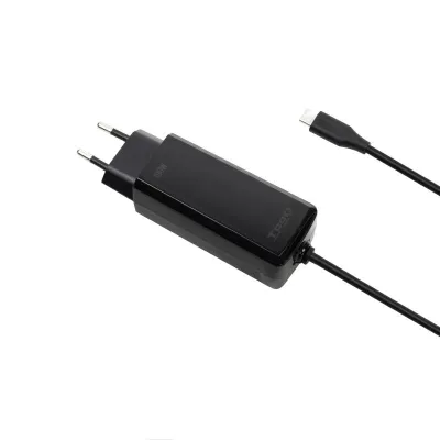 Cargador Automatico Portatil Gan Usb-c Pd 3.0 100w Cubico Negro
