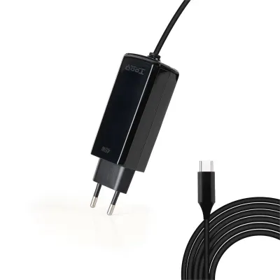 Cargador Automatico Portatil Gan Usb-c Pd 45w Cubico Negro Tooq