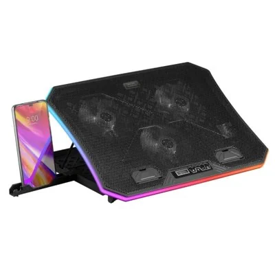 Mars Gaming MNBC6 Base Refrigeradora RGB para Portátiles hasta
