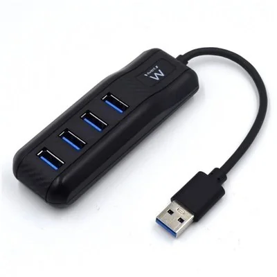 Ewent ew1138 hub 4 puertos usb 3.1 gen1 (usb 3.0) Ewent ew1138 hub 4 puertos usb 3.1 gen1 (usb 3.0)
