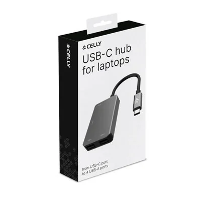 Celly hub c a 4usb - funcionalidad plug & play Celly hub c a 4usb - funcionalidad plug & play