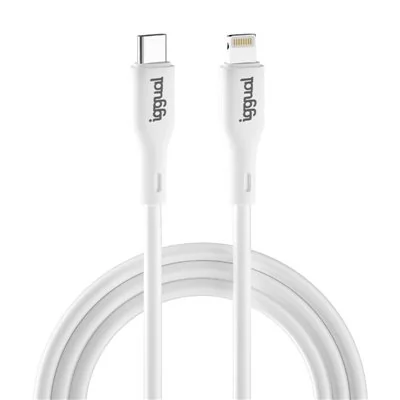Iggual cable usb-c/lightning 100 cm blanco q3.0 3a Iggual cable usb-c/lightning 100 cm blanco q3.0 3a