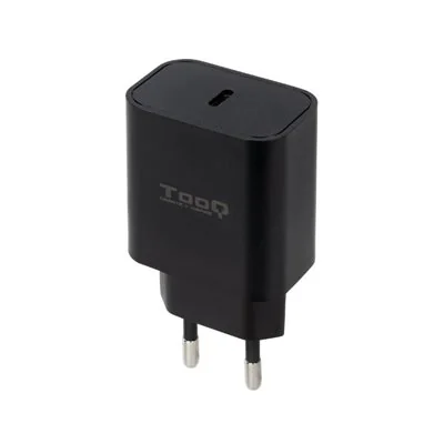 Cargador de Pared TooQ TQWC-PDUSBC20B/ 1xUSB Tipo-C/ 20W