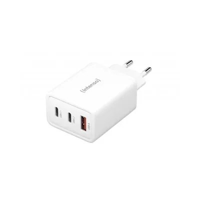 Intenso | cargador pared gan 1xusb-a2xusb-c 65 w Intenso | cargador pared gan 1xusb-a2xusb-c 65 w