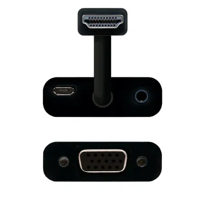 Nanocable Cable HDMI a SVGA con Audio Macho/Hembra