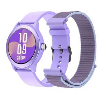 SPC Smartee Duo Vivo Reloj Smartwatch Púrpura + Correa Extra
