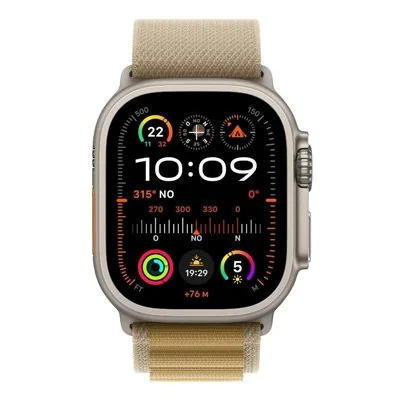 Apple Watch Ultra 2 GPS + Cellular 49mm Caja Natural Titanio Apple Watch Ultra 2 GPS + Cellular 49mm Caja Natural Titanio