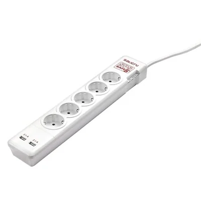 Salicru sps safe 5+ regleta con protección 5 tomas