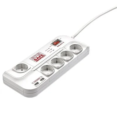 Regleta con interruptor Salicru SAFE MASTER/ 5 Tomas de Regleta con interruptor Salicru SAFE MASTER/ 5 Tomas de