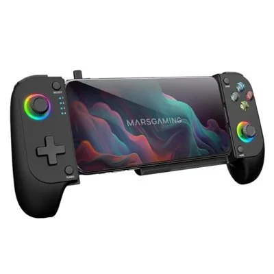 Mars Gaming MGPX Gamepad Bluetooth 5.0 para Android e IOS RGB