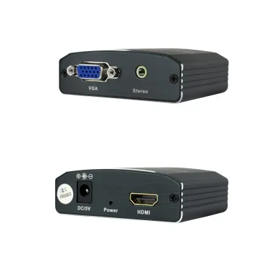 Nanocable Conversor SVGA A HDMI con Alimentación Nanocable Conversor SVGA A HDMI con Alimentación