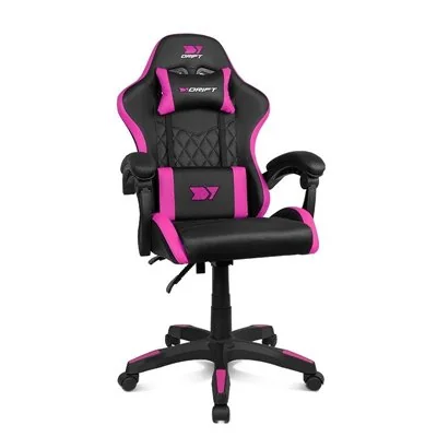DRIFT DR35 Silla Gaming Negra/Rosa Fucsia