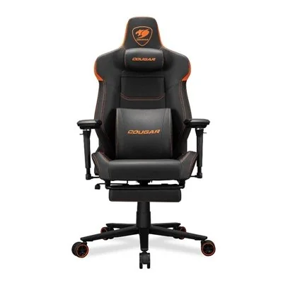 COUGAR Silla Gaming ARMOR EVO M con Reposapiés Black/Orange COUGAR Silla Gaming ARMOR EVO M con Reposapiés Black/Orange