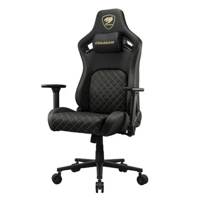 Cougar DEFENSOR GOLD Silla Gaming cuero sintético