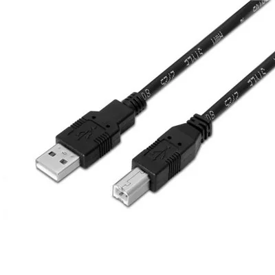 Aisens A101-0007 Cable USB 2.0 para Impresora USB-A a USB-B 3m Aisens A101-0007 Cable USB 2.0 para Impresora USB-A a USB-B 3m