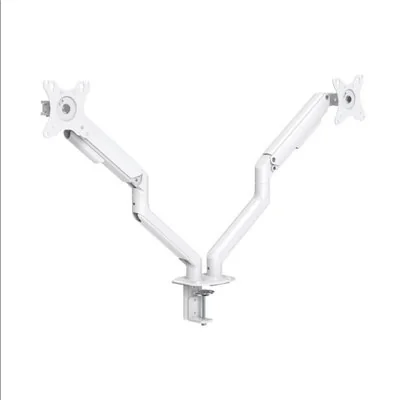 TooQ DB4132TNR-W Soporte de Mesa Giratorio/Inclinable para 2