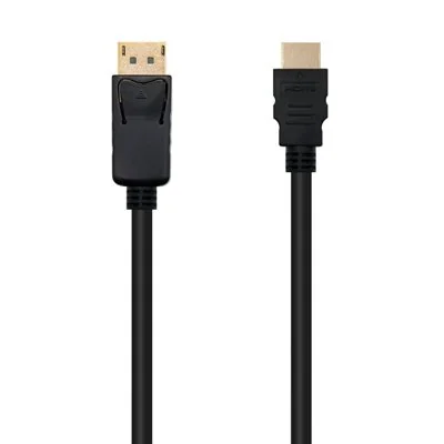 Nanocable Cable Conversor DisplayPort a HDMI Negro 2m Nanocable Cable Conversor DisplayPort a HDMI Negro 2m