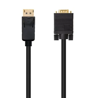 Nanocable Cable Conversor DisplayPort a VGA Negro 2m