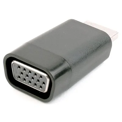 Gembird A-HDMI-VGA-001 Adaptador HDMI a VGA Macho/Hembra Negro Gembird A-HDMI-VGA-001 Adaptador HDMI a VGA Macho/Hembra Negro