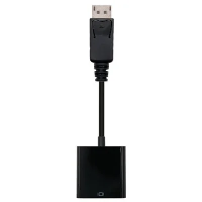 Nanocable Conversor DisplayPort a sVGA Negro 15 cm Nanocable Conversor DisplayPort a sVGA Negro 15 cm