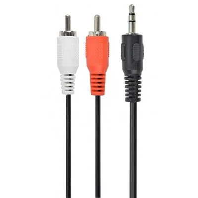 Gembird Cable de Audio Jack 3.5mm a 2x RCA Macho/Macho 5m Gembird Cable de Audio Jack 3.5mm a 2x RCA Macho/Macho 5m