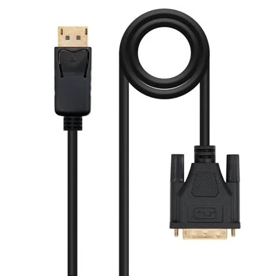 Nanocable cable conversor dp a dvi 1 m negro Nanocable cable conversor dp a dvi 1 m negro