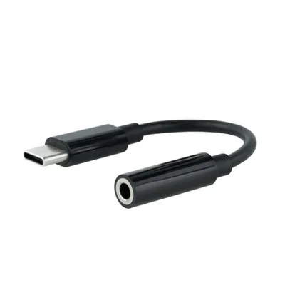 Nanocable Adaptador de Audio USB-C a Jack 3.5 Macho/Hembra 11cm Nanocable Adaptador de Audio USB-C a Jack 3.5 Macho/Hembra 11cm