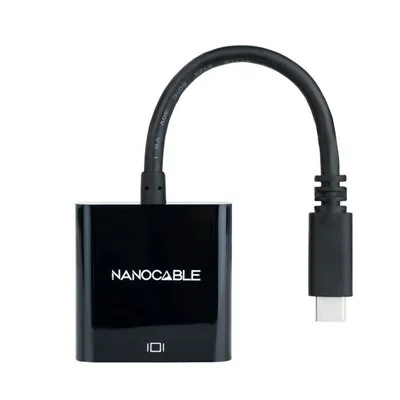 Nanocable Adaptador USB-C a HDMI Macho/Hembra 15cm Nanocable Adaptador USB-C a HDMI Macho/Hembra 15cm