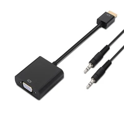 Aisens A122-0126 Adaptador HDMI a SVGA con Audio Macho/Hembra