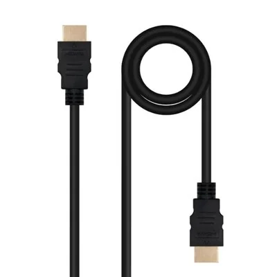 Nanocable Cable HDMI V2.0 4K 60Hz 18Gbps Macho/Macho 2m Negro Nanocable Cable HDMI V2.0 4K 60Hz 18Gbps Macho/Macho 2m Negro