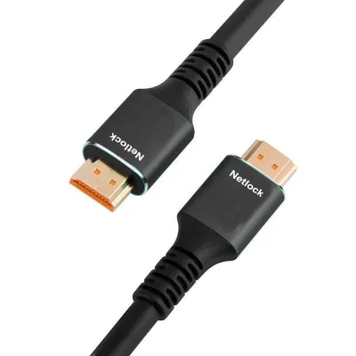 Netlock cable hdmi v2.1 m-m 8k@60hz 48gbps, 5m Netlock cable hdmi v2.1 m-m 8k@60hz 48gbps, 5m