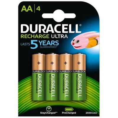Duracell pila recargable hr6 aa 2500mah blister*4 Duracell pila recargable hr6 aa 2500mah blister*4