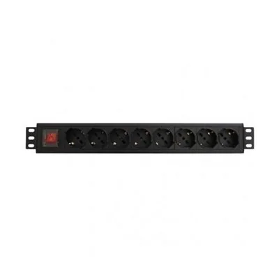 WP Regleta 19" 8 Tomas Schuko Protecc/Interruptor WP Regleta 19" 8 Tomas Schuko Protecc/Interruptor