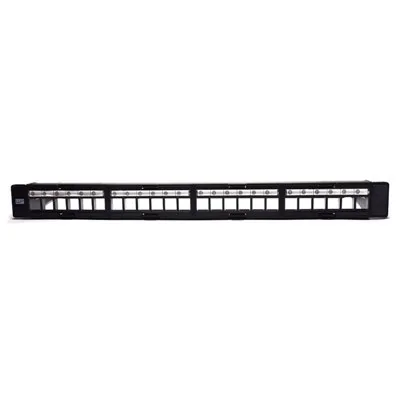WP Panel de Parcheo Blanco Modular para 24 Módulos de Keystone