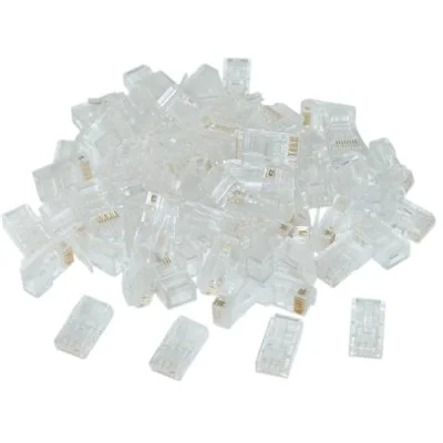 Gembird conector rj45 cat.6 utp sólidos (50 uds.) Gembird conector rj45 cat.6 utp sólidos (50 uds.)