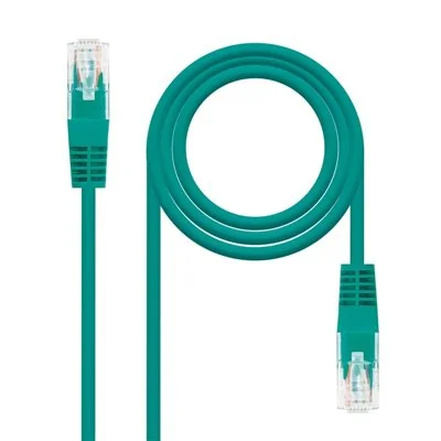 Nanocable Cable de Red RJ-45 UTP AWG24 Cat.6 1m Verde Nanocable Cable de Red RJ-45 UTP AWG24 Cat.6 1m Verde