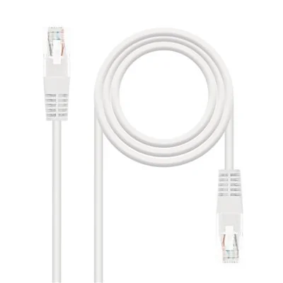Nanocable Cable de Red RJ-45 UTP AWG24 Cat.6 1m Blanco Nanocable Cable de Red RJ-45 UTP AWG24 Cat.6 1m Blanco