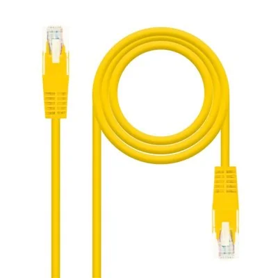Nanocable Cable de Red RJ-45 UTP AWG24 Cat.6 50cm Amarillo