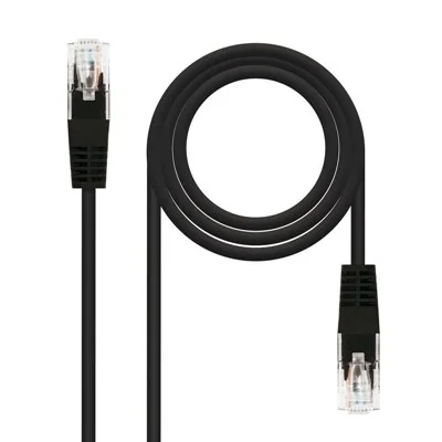 Nanocable Cable de Red RJ-45 UTP AWG24 Cat.6 50cm Negro Nanocable Cable de Red RJ-45 UTP AWG24 Cat.6 50cm Negro