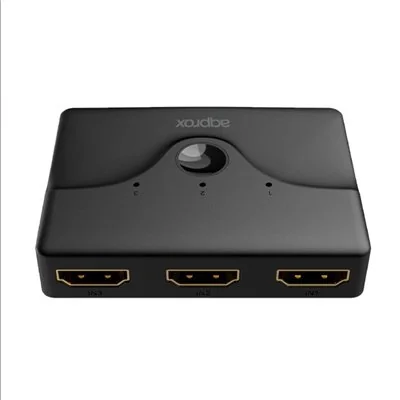 Approx APPC29V3 Switch 3 Puertos HDMI 4K
