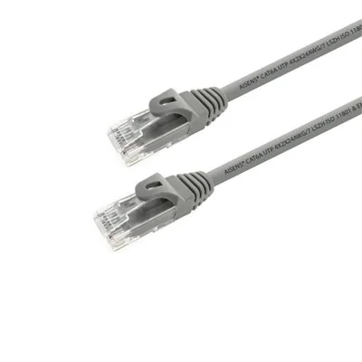 Aisens Cable de Red RJ45 LSZH Cat.6A UTP 25cm Gris Aisens Cable de Red RJ45 LSZH Cat.6A UTP 25cm Gris