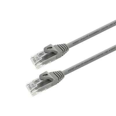 Aisens A145-0330 Cable de Red U/UTP Cat 6a 10m Gris