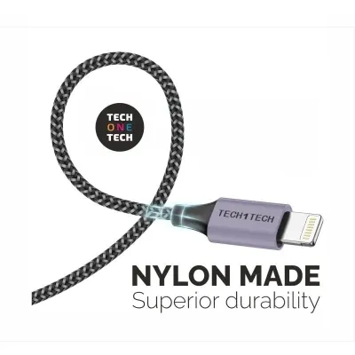 Cable USB 2.0 Tech One Tech TEC2022/ USB Macho - Lightning Cable USB 2.0 Tech One Tech TEC2022/ USB Macho - Lightning