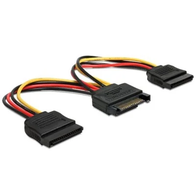 Delock cable alimentacion 1 sata a 2 sata Delock cable alimentacion 1 sata a 2 sata
